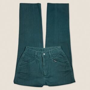 Vintage Western Rockies Rocky Mountain Green Jeans 30/11 - Size 25 x 30